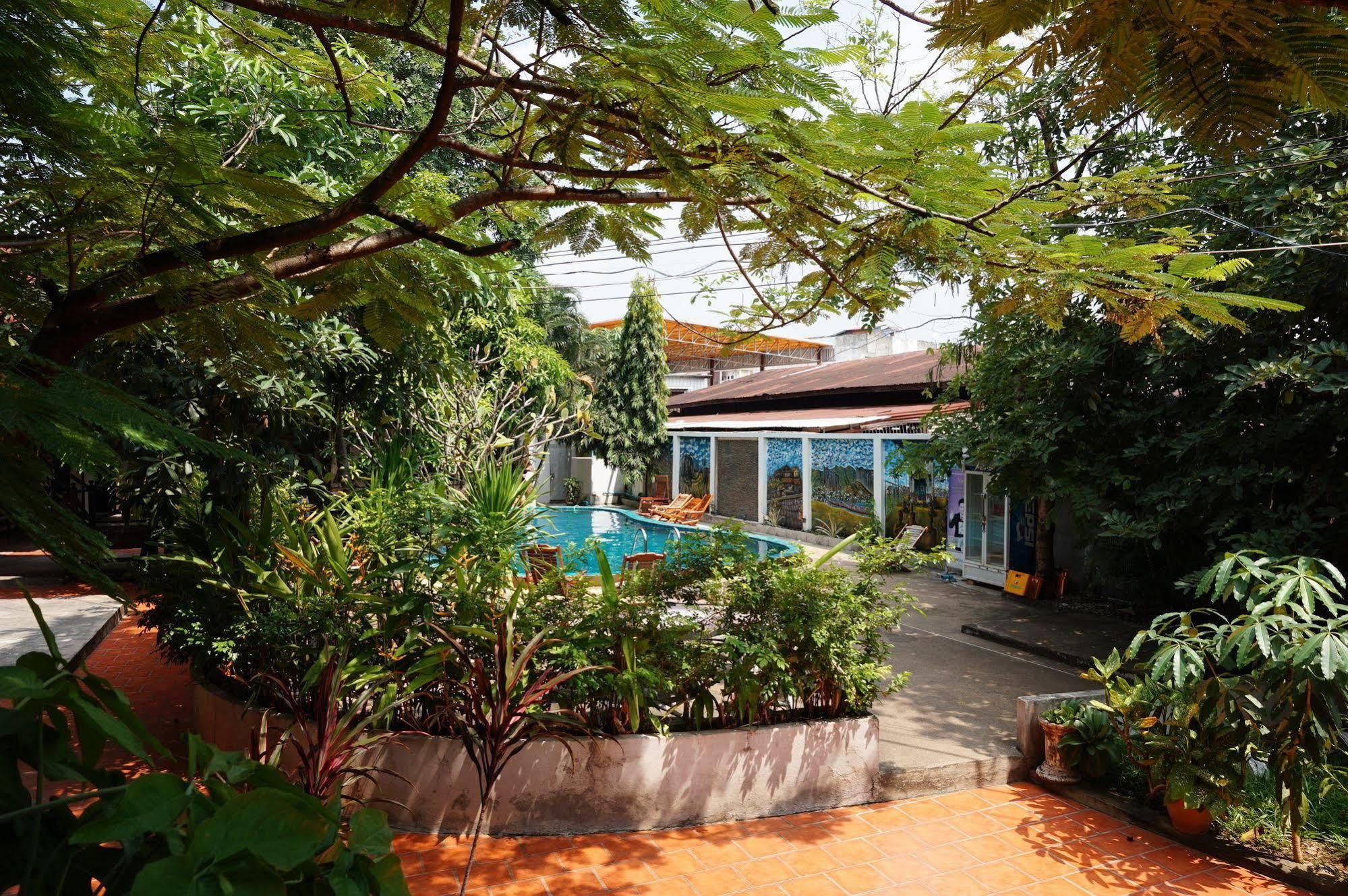Vientiane Garden Villa Hotel Exterior foto